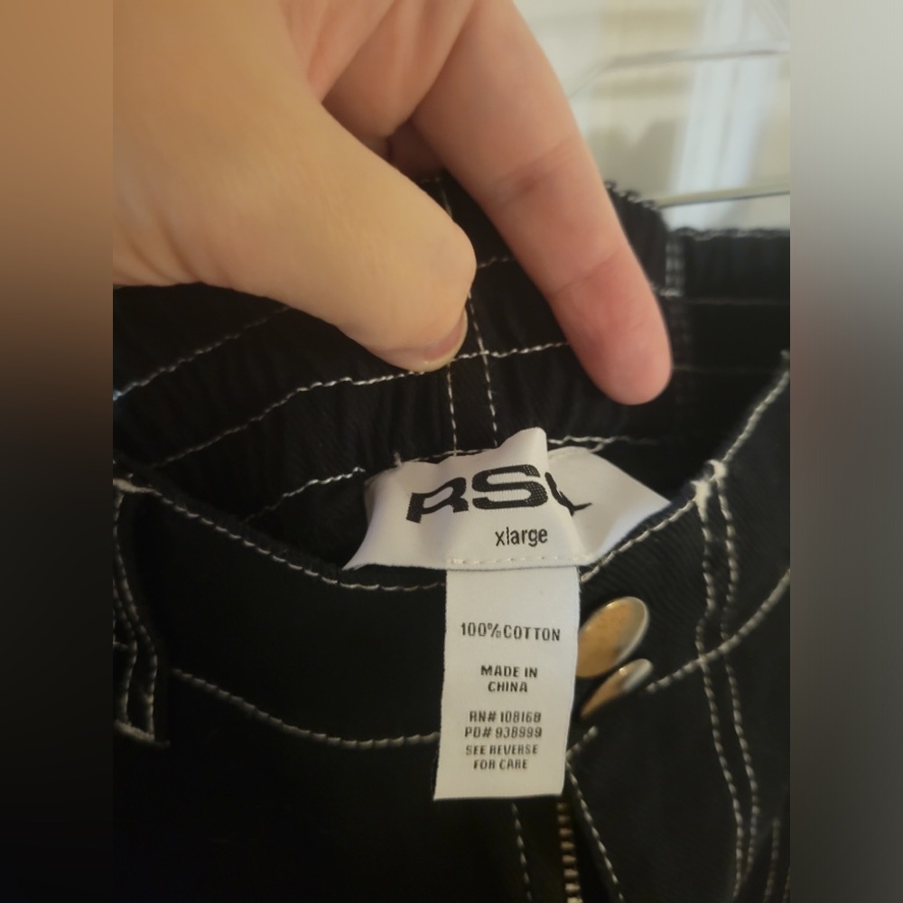 RSG Womens Smock Waist Loose Cargo Pants - Picture 2 of 3